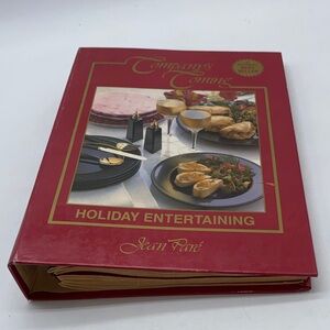 Company’s Coming Holiday Entertaining Cookbook by Jean Pare Binder Style 1988